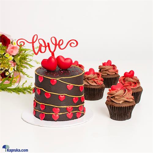 Amour Affection Bento Bento Cake With Five Cupcakes