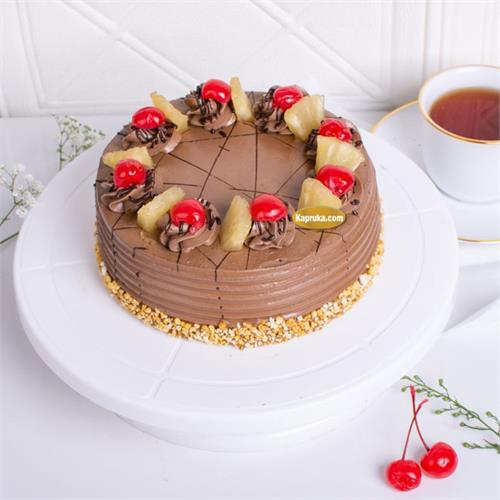 Cherry Chocolate Sponge Cake