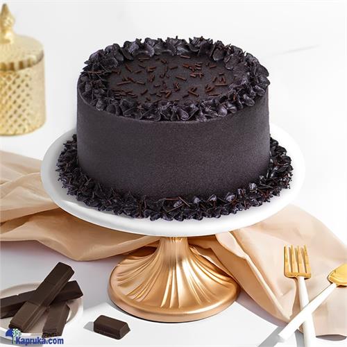 Dark Velvet Delight Chocolate Cake