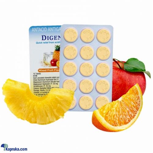 DIGENE TABS MIXED FRUIT FLAVOUR 15 S