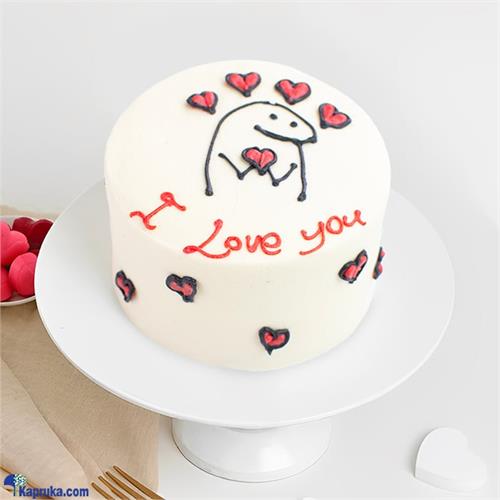 Flork I Love You Bento Cake