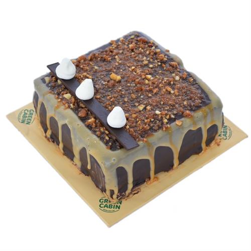 Green Cabin Nougat Crunch Cake 450G