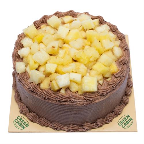 Green Cabin Pineapple Gateaux Cake (small)