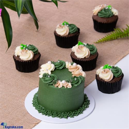 Greenery Bliss Cake - Chocolate Mini ,bento Cake