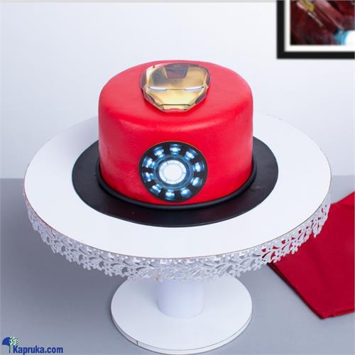 Iron Man Arc Reactor Cake