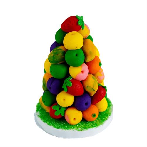 Marzipan Christmas Fruit Tree- Large(gmc)