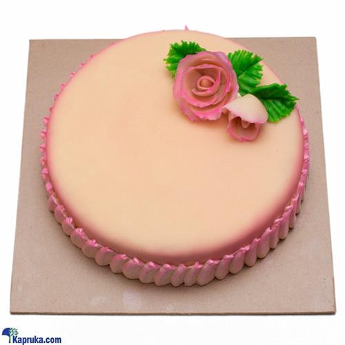 Mazipan Covered Ribbon Cake