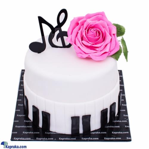 Music Adorbs Ribbon Cake