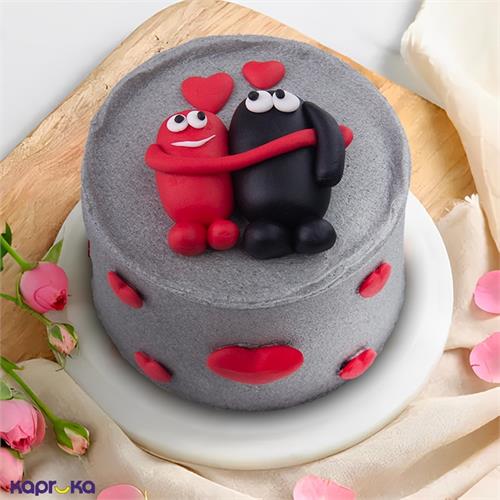 My Valentine Forever Bento Cake