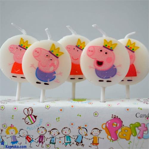 Peppa Pig 5 Piece Candle Set