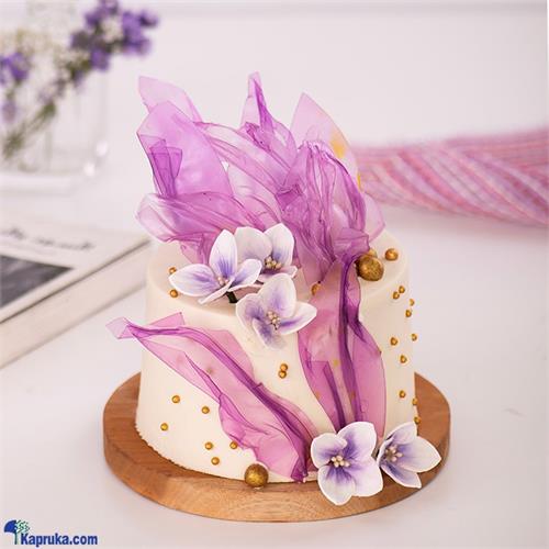 Purple Passion Flower Cake