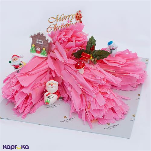 Shangri- La Strawberry White Chocolate Yule Log