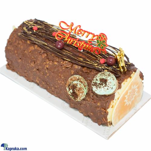 Shangri- La White Chocolate & Cinnamon Yule Log