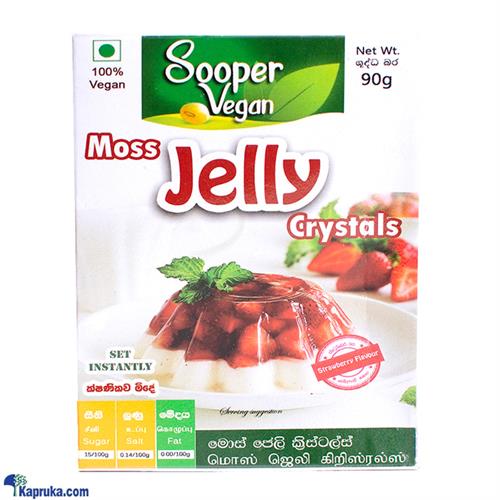 Sooper Vegan Moss Jelly- Strawberry Flavour 90g