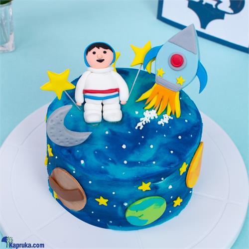 Space Man Cake