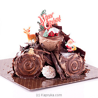 Special Chocolate- Praline Yule Log 1.5kg (GMC)