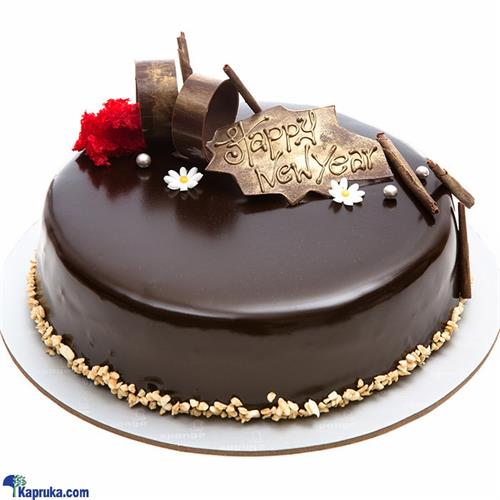 Sponge Chocolate And Coffee New Year Cake 1kg