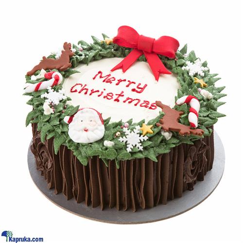 Sponge Christmas Themed Marble Cake (750g)