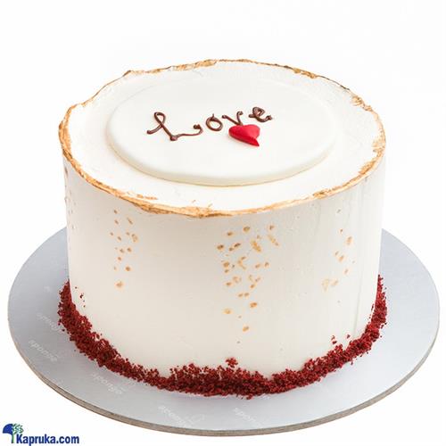 Sponge Valentines Day Red Velvet Cake (small)