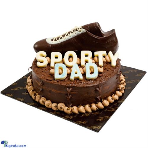 SPORTY DAD Fathers Day Chocolate Gateau (GMC)