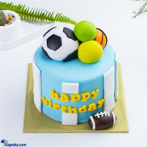 Sporty Fan Birthday Cake