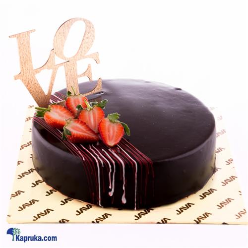 Strawberry Love Choco Chip Cake