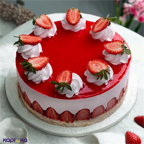 Strawberry Sensation Mousse Cake