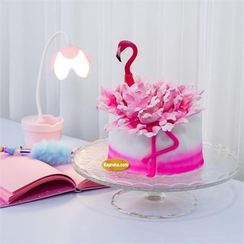 Stunning Flamingo Cake