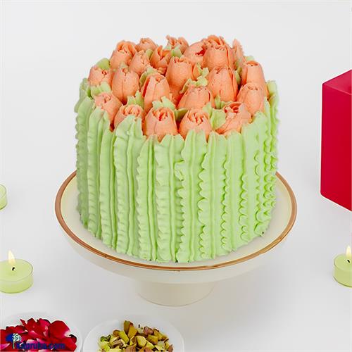 Sunny Citrus Splendor Cake