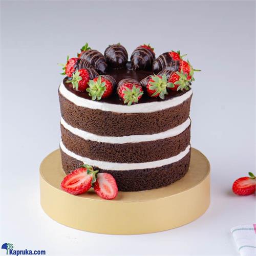 Twilight Berries - Black Velvet Chocolate Gateau Cake