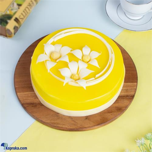 Yellowish Vanilla Sponge Gateau