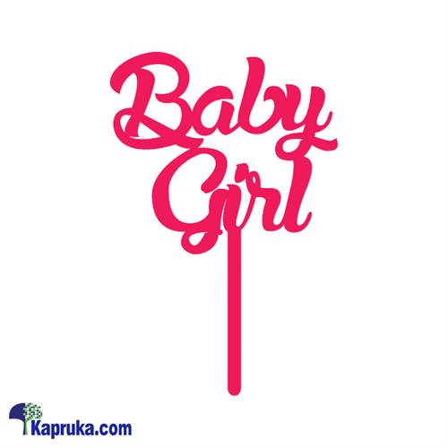 Baby Girl Cake Topper