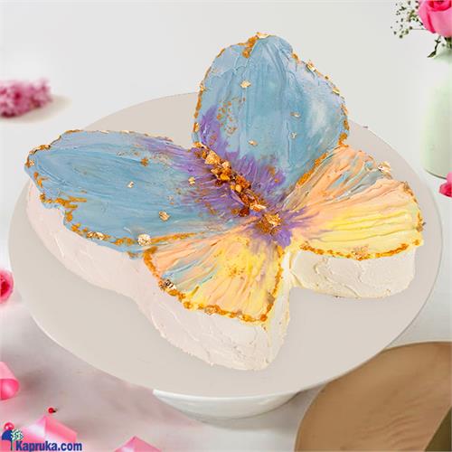 Butterfly Dreams Ribbon Cake