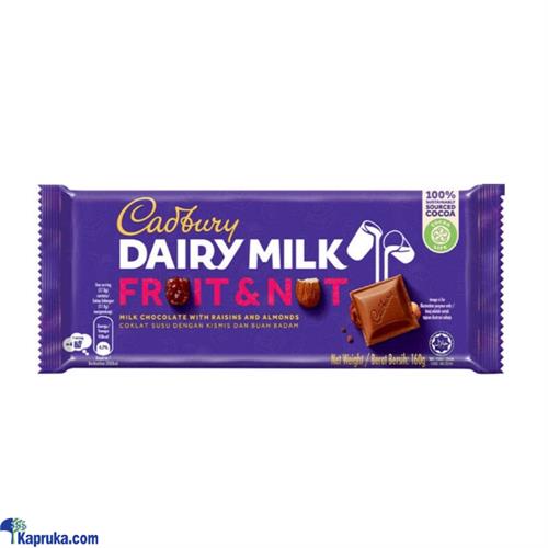 Cadbury Dairy Fruit And Nut 160g