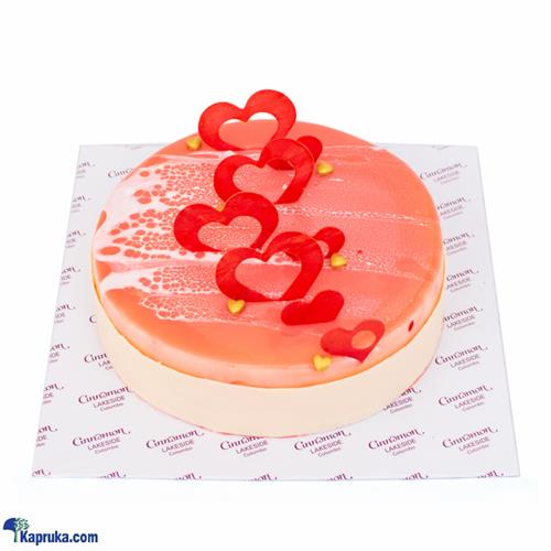 Cinnamon Lakeside Happy Valentines Cake