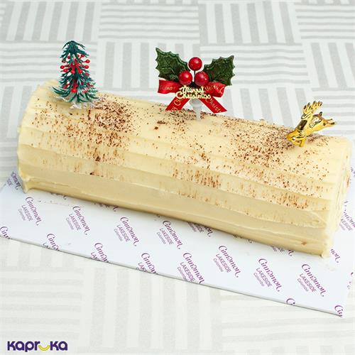 Cinnamon Lakeside Vanilla Yule Log 1kg