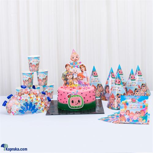 Coco Melon Birthday Bundle - Coco Melon Cake With Party Essentials