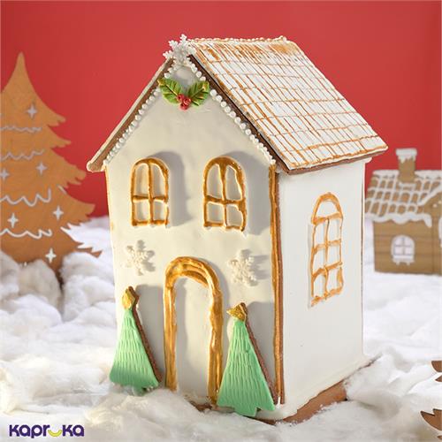 Dilmah Decorated Gingerbread House