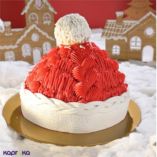 Dilmah Santas Frosted Crown Cake