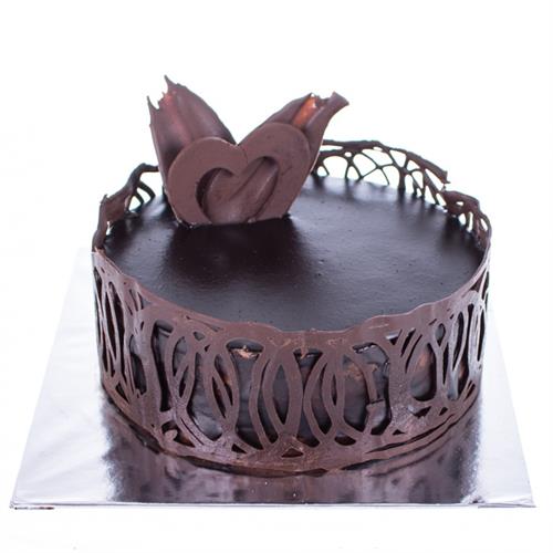 Divine Double Chocolate Cake