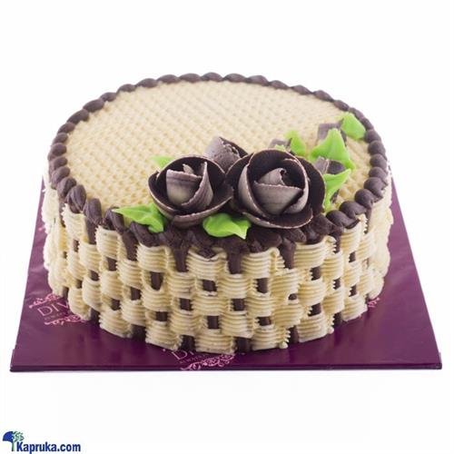 Divine Flower Basket Chocolate Cake