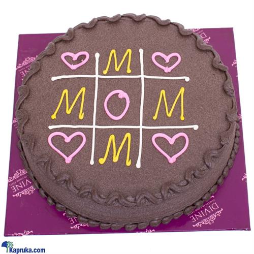 Divine mom Deco Mothers Day Chocolate Cake