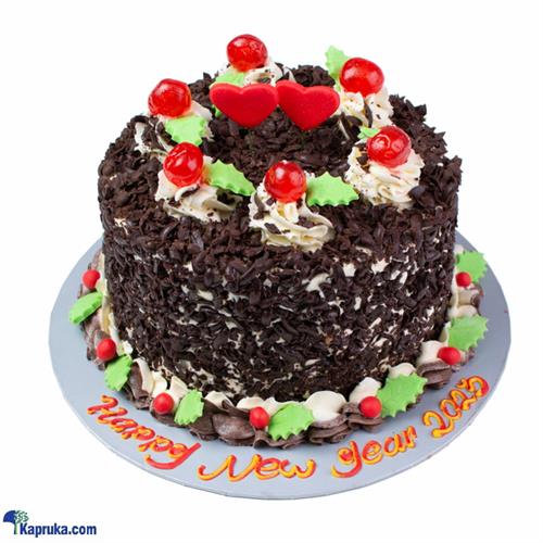 Divine New Year Black Forest Gateau Cake