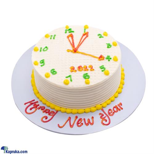 Divine New Year Daisy Ribbon Cake 500g