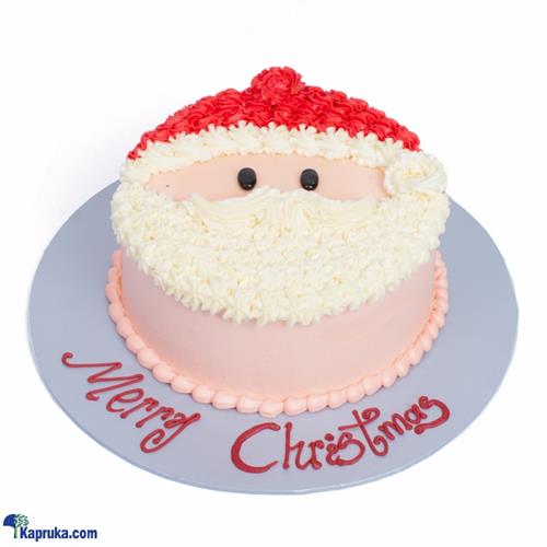 Divine Ribbon Cake Santa Deco Cake