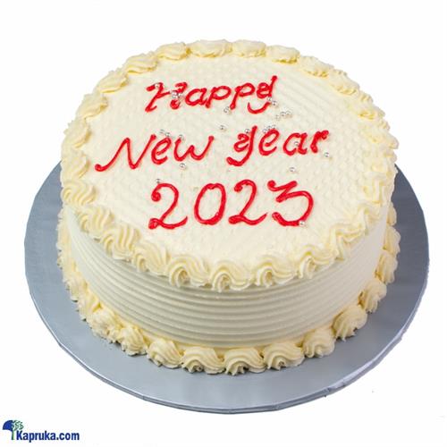 Divine Ribbon New Year Deco Cake