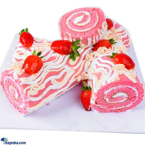 Galadari Christmas Strawberry Yule Log