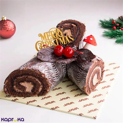 Java Chocolate Yule Log
