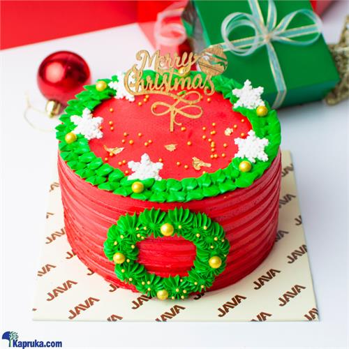 Java Christmas Red Velvet Cake