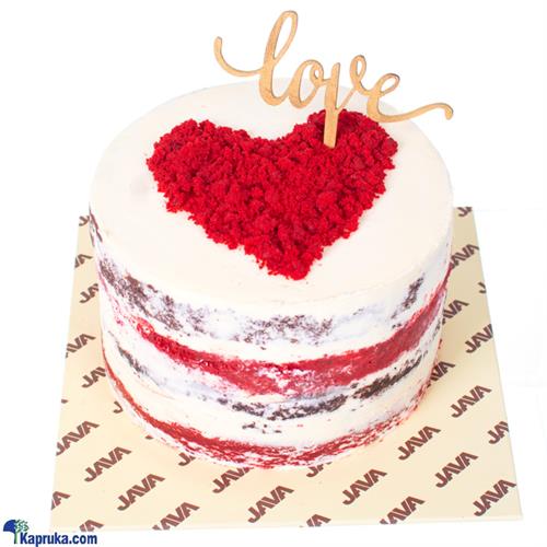 Java Expressions Of Love Red Velvet And Chocolate Naked Layer Cake